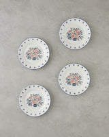 Premium-Pixel-Pattern-Porcelain-Dessert-Plate-Set-4-Piece