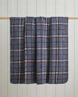 Premium-Soft-Cotton-Acrylic-Plaid-Blanket-Navy