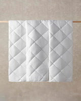 Professional-Grade Microfiber Double Duvet Pillow Set - White