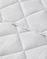 Professional-Grade Microfiber Double Duvet Pillow Set - White