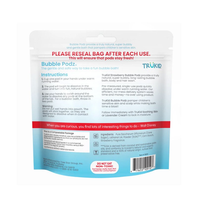 Plant - Based Bubble Bath Pods - Gentle & Tear - Free for Sensitive Skin - TryAladdin