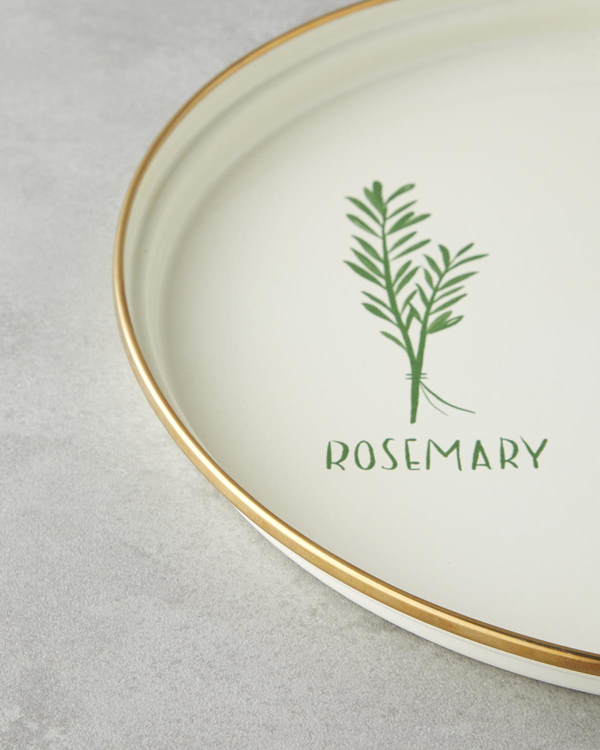 Professional Grade Enamel Serving Tray - Durable Green Finish