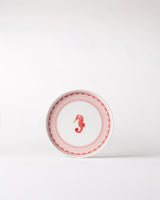 Plastic Round Serving Tray - Contemporary Two - Tone Design - TryAladdin