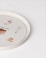 Plastic Round Serving Tray - Vibrant & Modern Design - TryAladdin