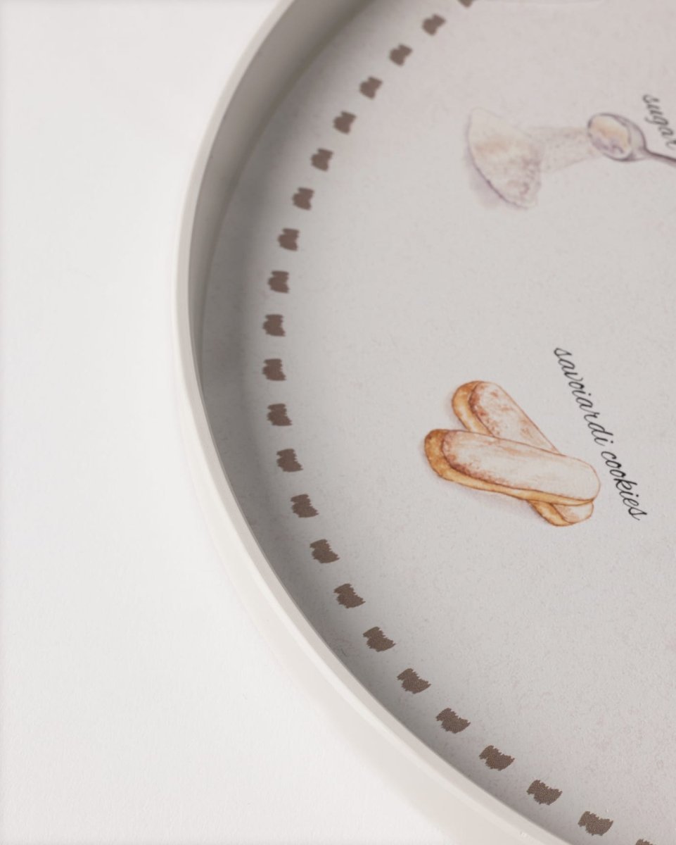 Plastic Round Serving Tray - Vibrant & Modern Design - TryAladdin
