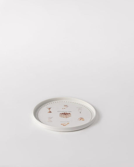 Plastic Round Serving Tray - Vibrant & Modern Design - TryAladdin