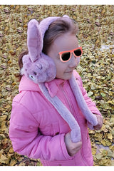 Plush Rabbit Ear Hat - Interactive Moving Ears & Sound, 1 Piece - TryAladdin