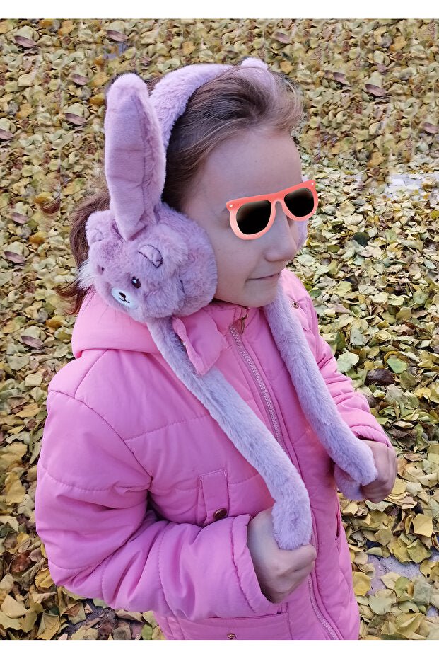 Plush Rabbit Ear Hat - Interactive Moving Ears & Sound, 1 Piece - TryAladdin