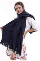 Polar Fleece Scarf Shawl - Soft, Warm & Stylish - TryAladdin