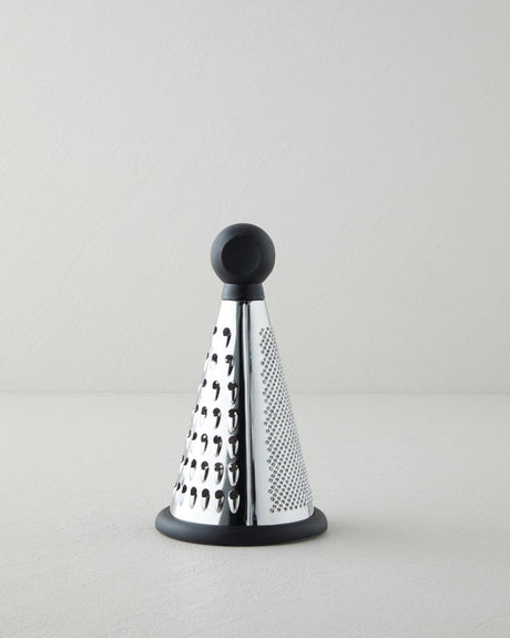 Professional Grade Stainless Steel Grater Black 21cm