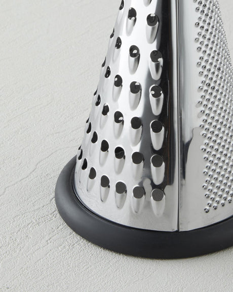 Professional Grade Stainless Steel Grater Black 21cm