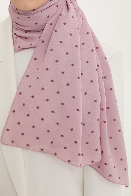 Polka Dot Viscose Polyester Shawl - Breathable - TryAladdin
