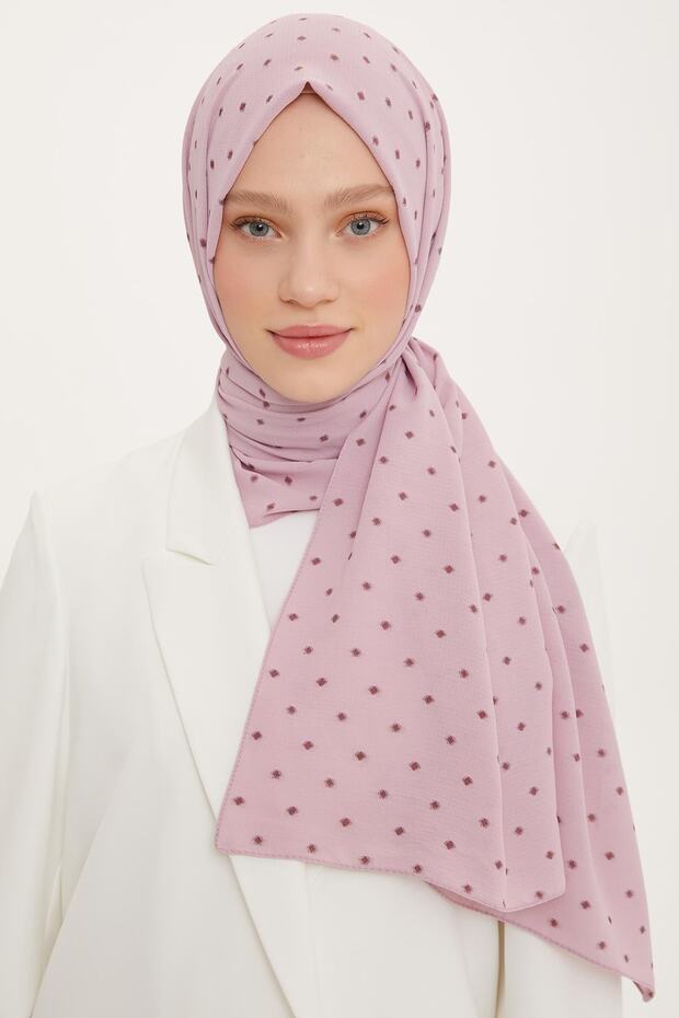 Polka Dot Viscose Polyester Shawl - Breathable - TryAladdin