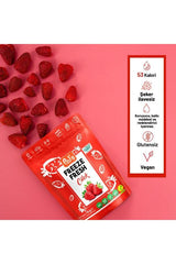 Pol'S Premium Freeze - Dried Strawberry Slices - 15g - TryAladdin