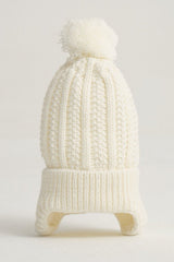 Pompom Knitted Baby Hat - Soft & Warm - TryAladdin
