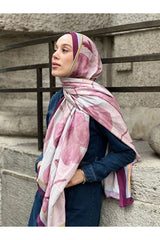 Poppy Pattern Bamboo Shawl - Soft & Stylish - TryAladdin