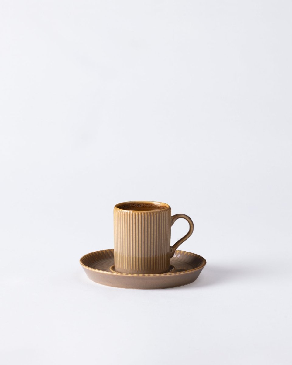 Porcelain 2 - Person Coffee Set - Contemporary Elegance - TryAladdin