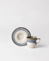 Porcelain 6 - Cup Coffee Set - Classic Design for Everyday Elegance - TryAladdin