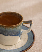 Porcelain 6 - Cup Coffee Set - Classic Design for Everyday Elegance - TryAladdin