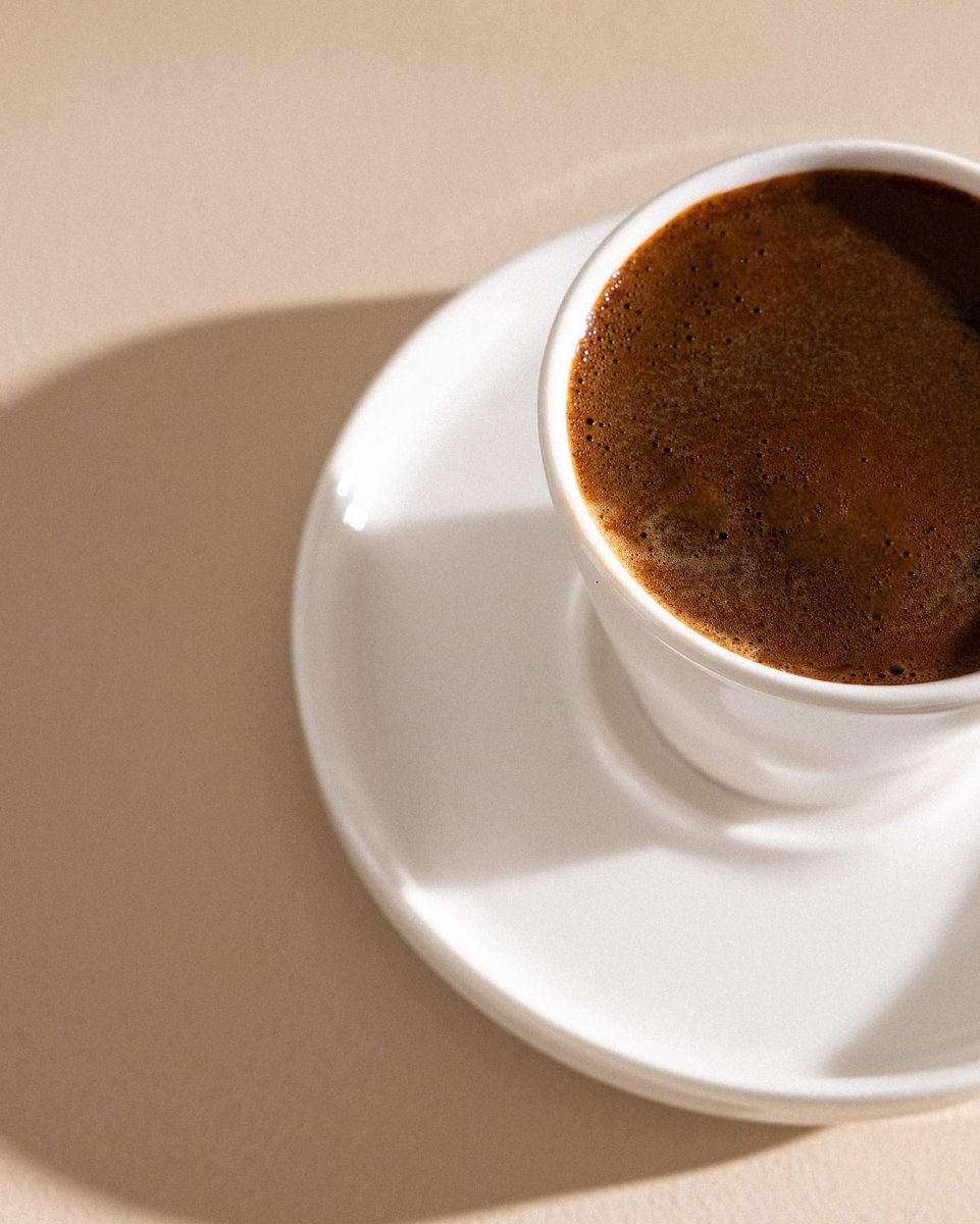 Porcelain 6 - Person Coffee Cup Set - Elegant & Timeless Design - TryAladdin