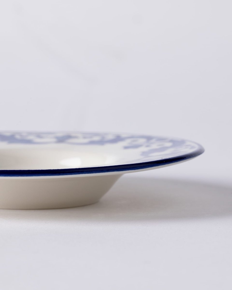 Porcelain 6 - Piece Tea Plate Set - Luxe Nuit Collection - TryAladdin