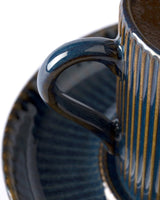 Porcelain Coffee Cup Set - Contemporary Ligne Nouveau - TryAladdin