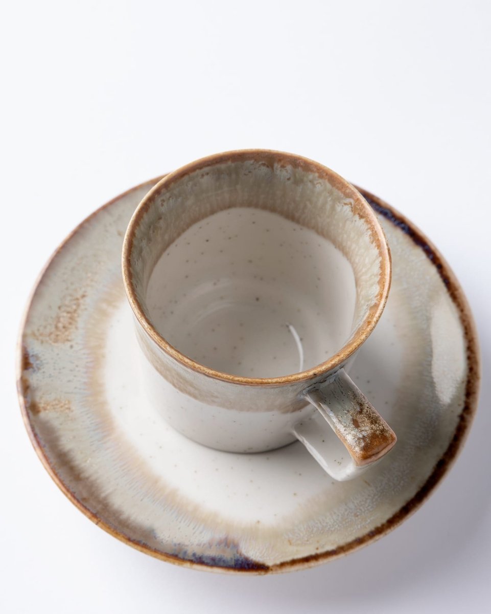 Porcelain Coffee Cup Set for 6 - Elegant & Timeless - TryAladdin