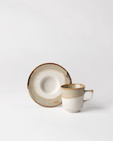 Porcelain Coffee Cup Set for 6 - Elegant & Timeless - TryAladdin