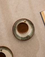 Porcelain Coffee Cup Set for Six - Mathilda Collection - TryAladdin