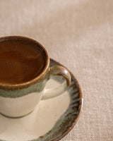 Porcelain Coffee Cup Set for Six - Mathilda Collection - TryAladdin