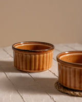 Porcelain Ramekin Baking & Serving Set - 2 - Piece Elegant Design - TryAladdin