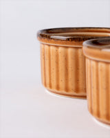 Porcelain Ramekin Baking & Serving Set - 2 - Piece Elegant Design - TryAladdin