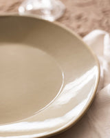 Porcelain Serving Plate - Contemporary Souci Style for Elevated Dining - TryAladdin