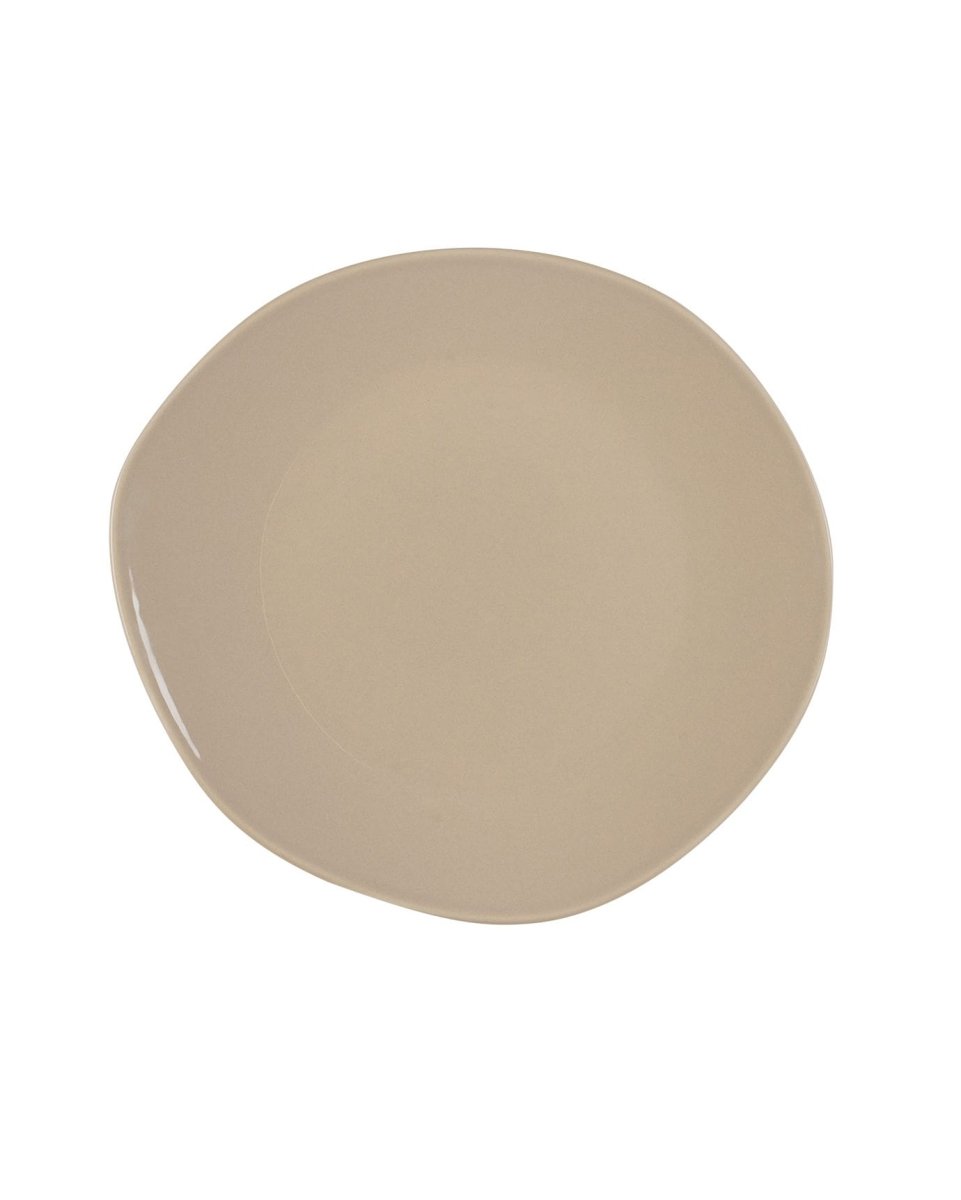 Porcelain Serving Plate - Contemporary Souci Style for Elevated Dining - TryAladdin