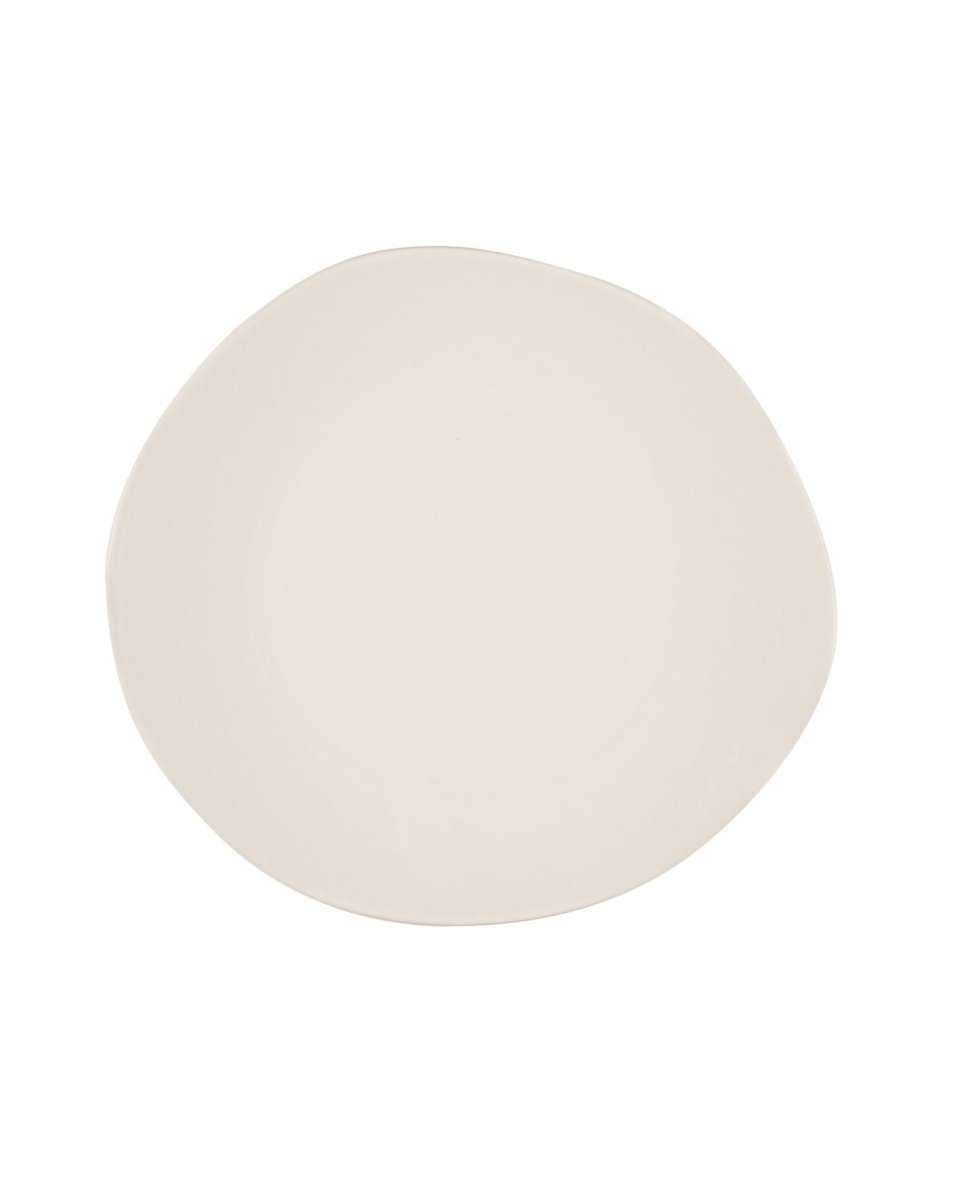 Porcelain Serving Plate - Elegant Souci Collection for Modern Dining - TryAladdin