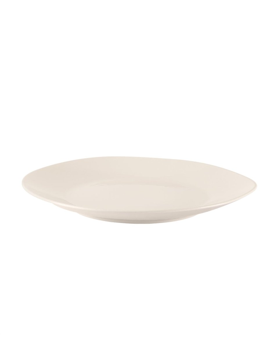 Porcelain Serving Plate - Elegant Souci Collection for Modern Dining - TryAladdin