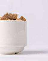 Porcelain Sugar Bowl - Refined Baiser Collection for Elegant Serving - TryAladdin