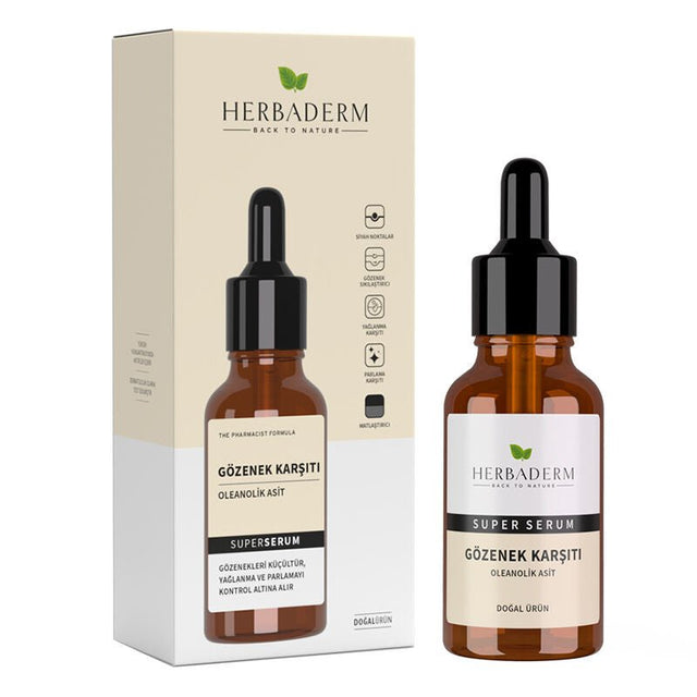Pore Minimizing & Oil Control Face Serum with Oleanolic Acid - TryAladdin