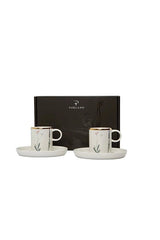 Porland Authentic Turkish Coffee Set - Premium 4 - Piece Service for Two - TryAladdin