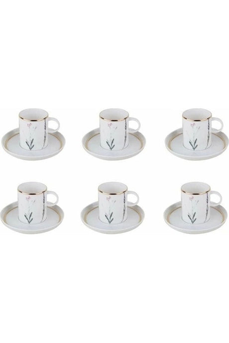 Porland Premium Botanical Coffee Cup Set - 12 - Piece - TryAladdin