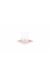 Porland Professional Wild Life Tea Glass Set - 8 - Piece - TryAladdin