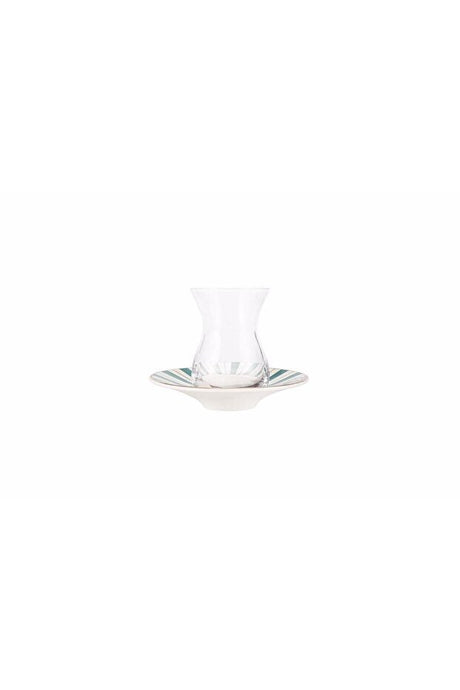 Porland Professional Wild Life Tea Glass Set - 8 - Piece - TryAladdin
