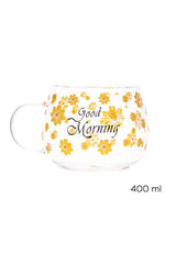 Porsima Professional Heat - Resistant Borosilicate Glass Mugs - Set of 2 x 400ml - TryAladdin