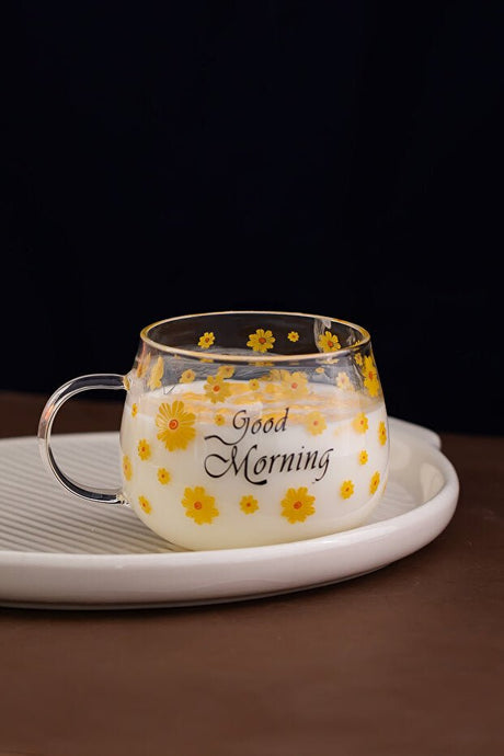 Porsima Professional Heat - Resistant Borosilicate Glass Mugs - Set of 2 x 400ml - TryAladdin