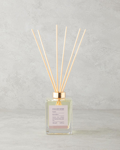 Powder Scented Reed Diffuser - Premium Home Fragrance