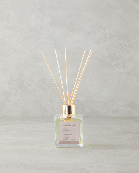 Elegant Powder Scented Reed Diffuser - Home Fragrance