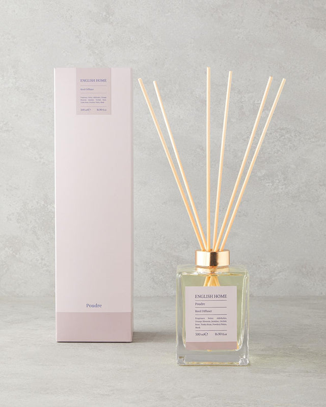 Powder Scented Reed Diffuser - Premium Home Fragrance