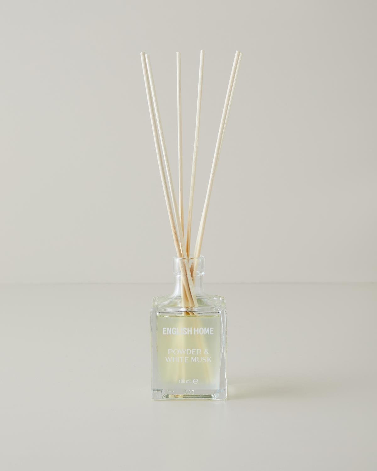 Premium White Musk Powder Reed Diffuser Home Fragrance