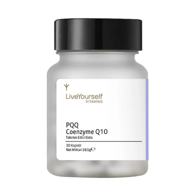 PQQ & Coenzyme Q10 Supplement - Cellular Energy & Antioxidant Support Capsules - TryAladdin