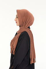 Practical Pleated Ready Shawl - Stylish & Easy - Care Hijab - TryAladdin